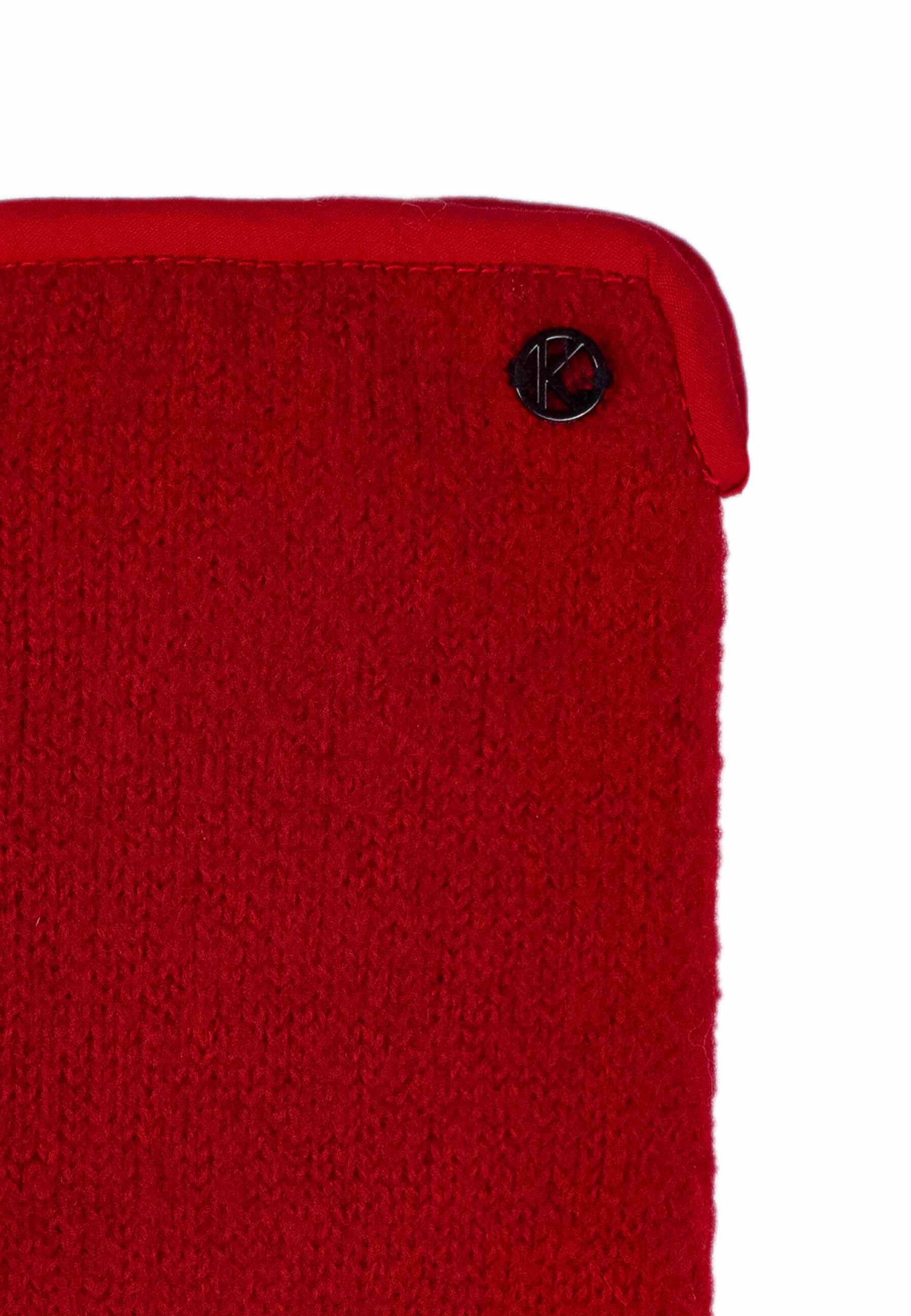 KESSLER Lederhandschuhe SASHA (Paar, 1-St., Handschuhe) Reine Wolle (Woolmark), Wind- und Wasserabweisend, Walkstrick