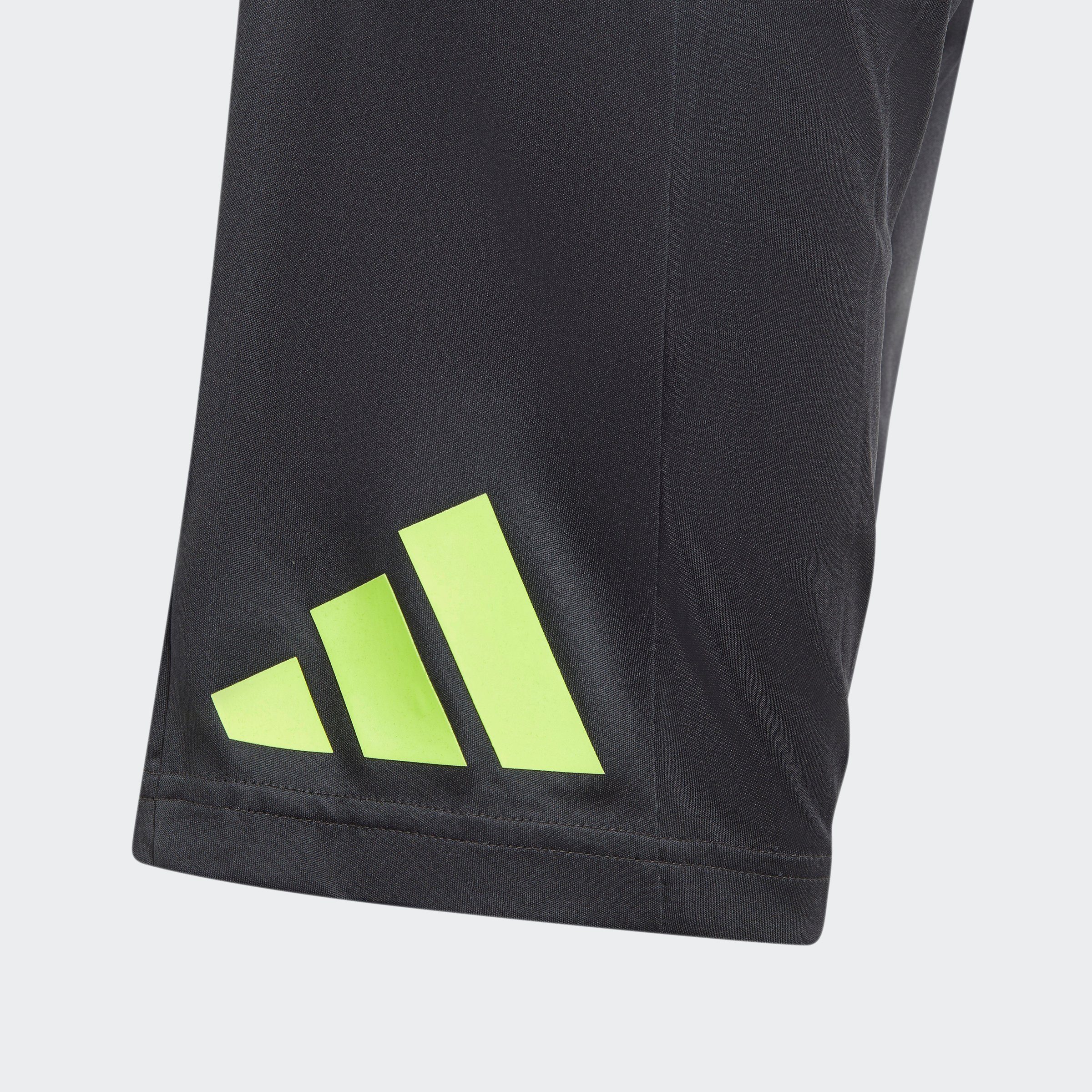 adidas ESSENTIALS Lemon AEROREADY REGULAR-FIT (1-tlg) / Shorts Carbon LOGO Lucid TRAIN Sportswear