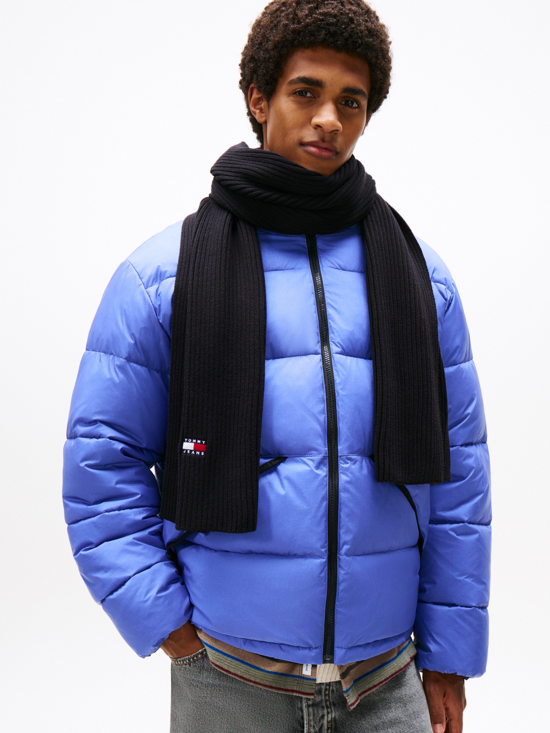 Tommy Jeans Schal TJM HERITAGE CORE, Rippstrick, 190 x 28 cm