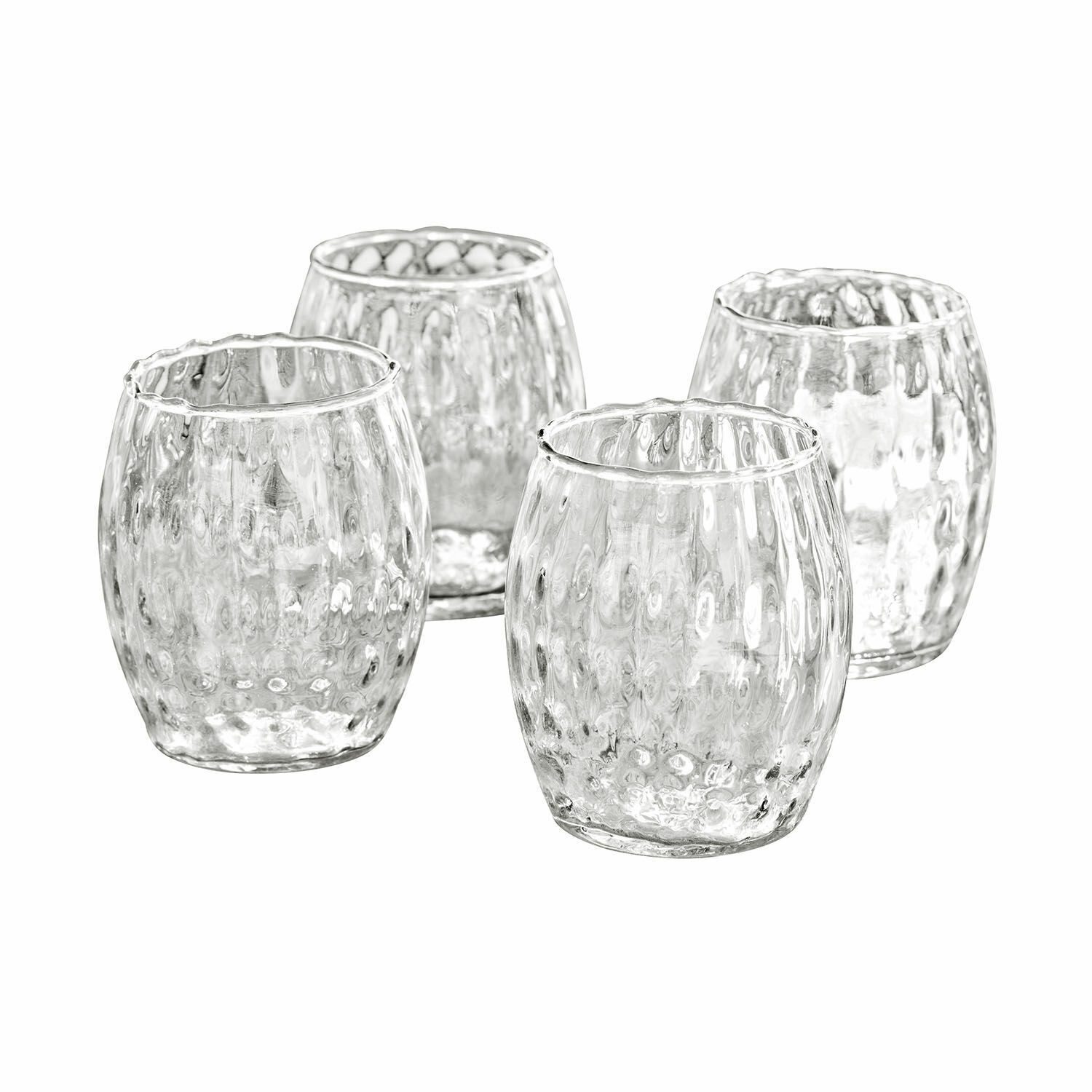 Mirabeau Glas Glas 4er Set Bourgavin klar, Glas