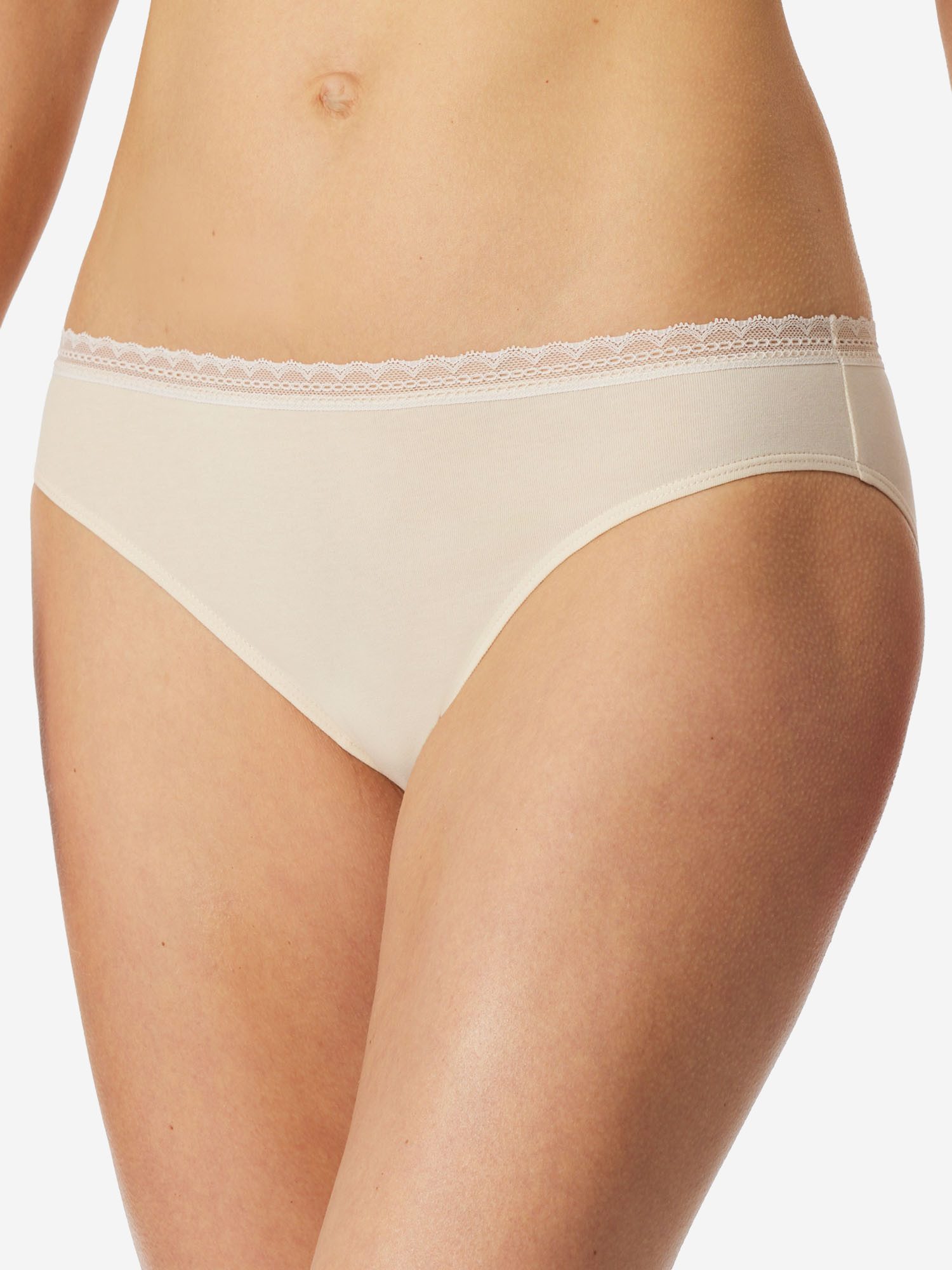 Schiesser Rioslip Modern - 3-Pack - hoher Tragekomfort - perfekte Passform - feminin (3-St) 3er-Pack Multipack Damen Sparpack Unterhose Unterwäsche Baumwolle