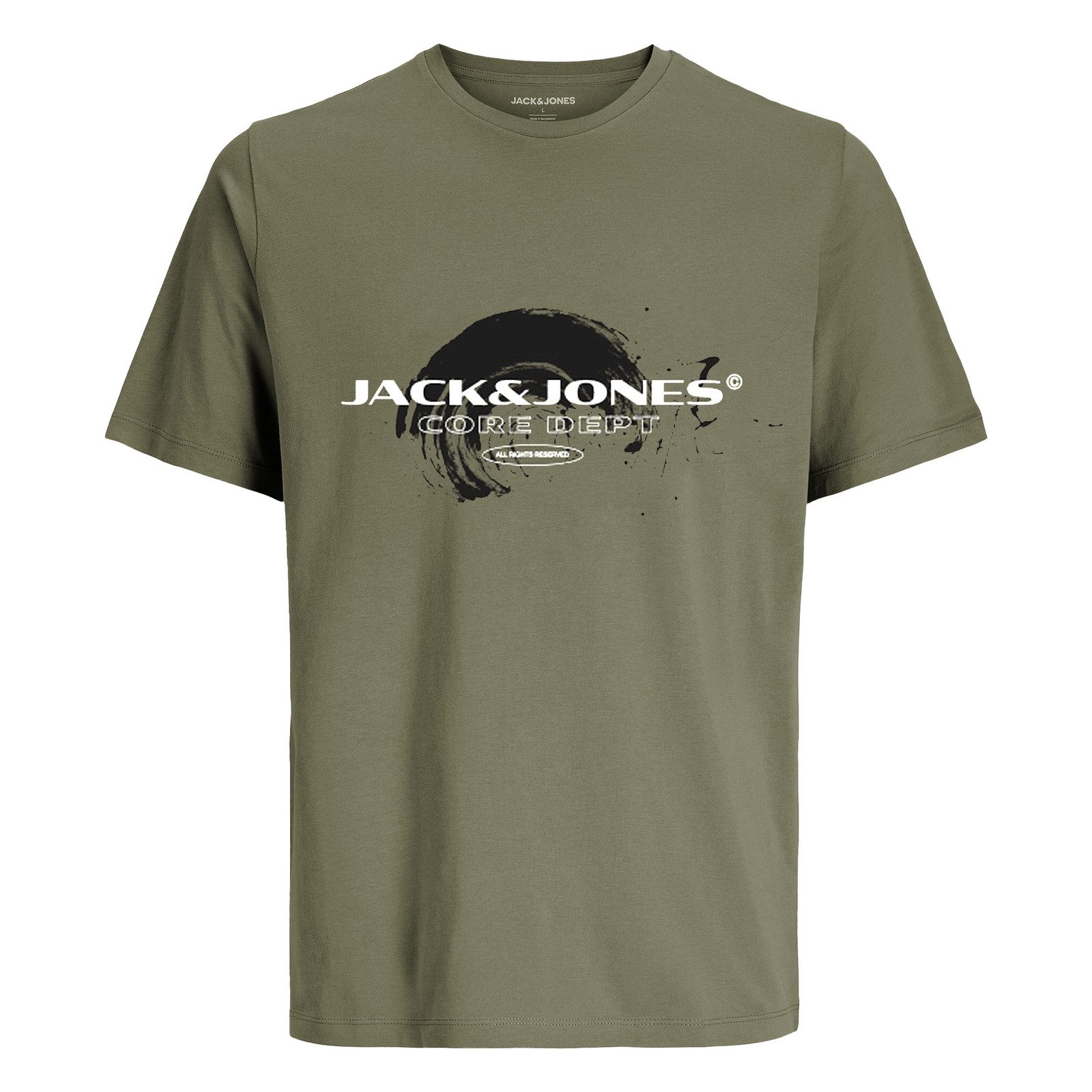 Jack & Jones T-Shirt JCOCONDOR Tee SS Crew Neck FST mit Print auf der Vorde günstig online kaufen