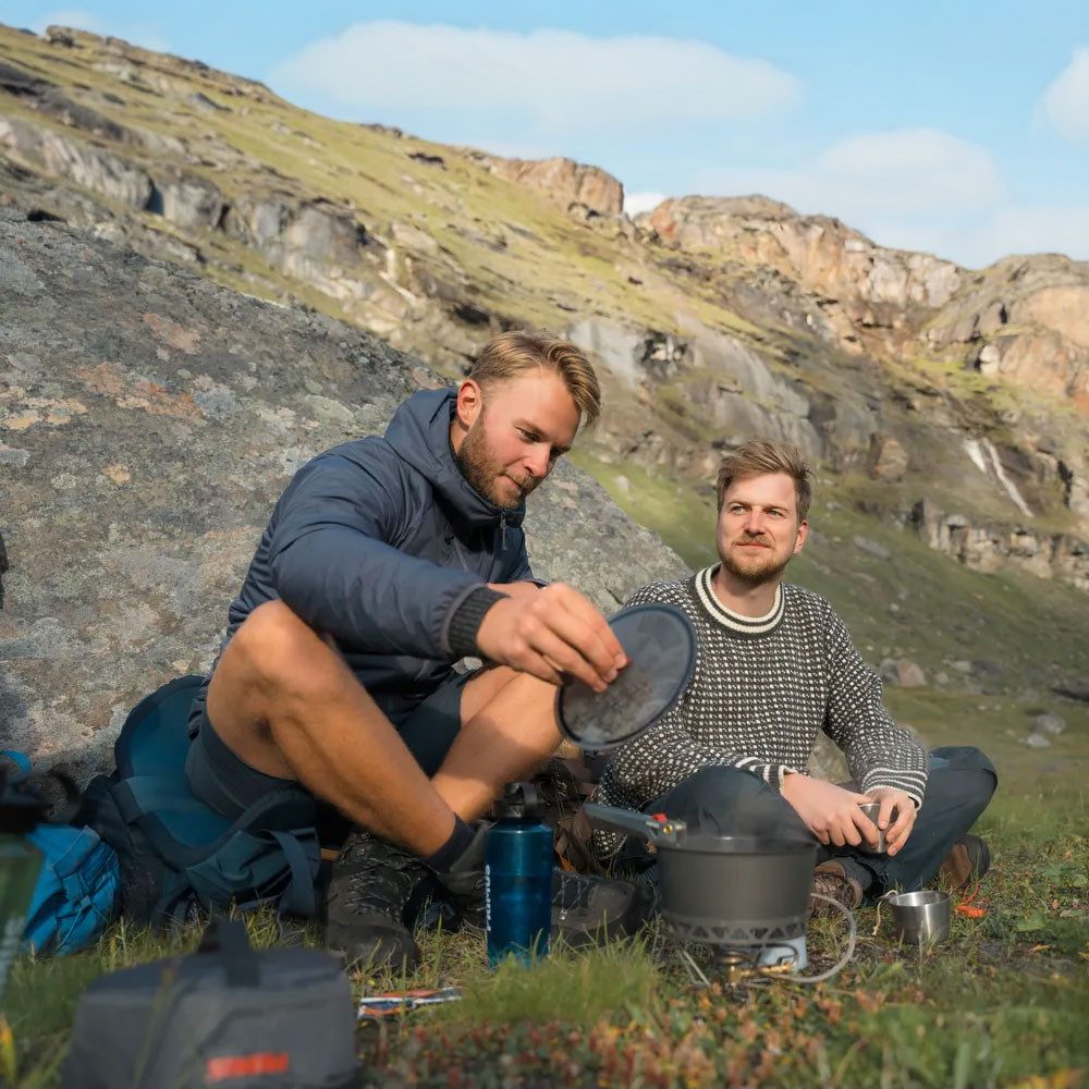 Primus Gaskocher PrimeTech Stove Set II 1,3L Kochset für Backpacker, Camping, Trekking
