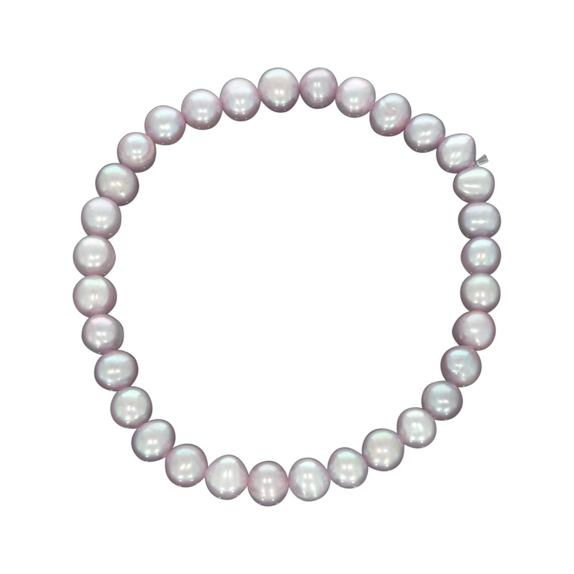 Vivance Armband Süßwasserzuchtperlen lavendel 6mm