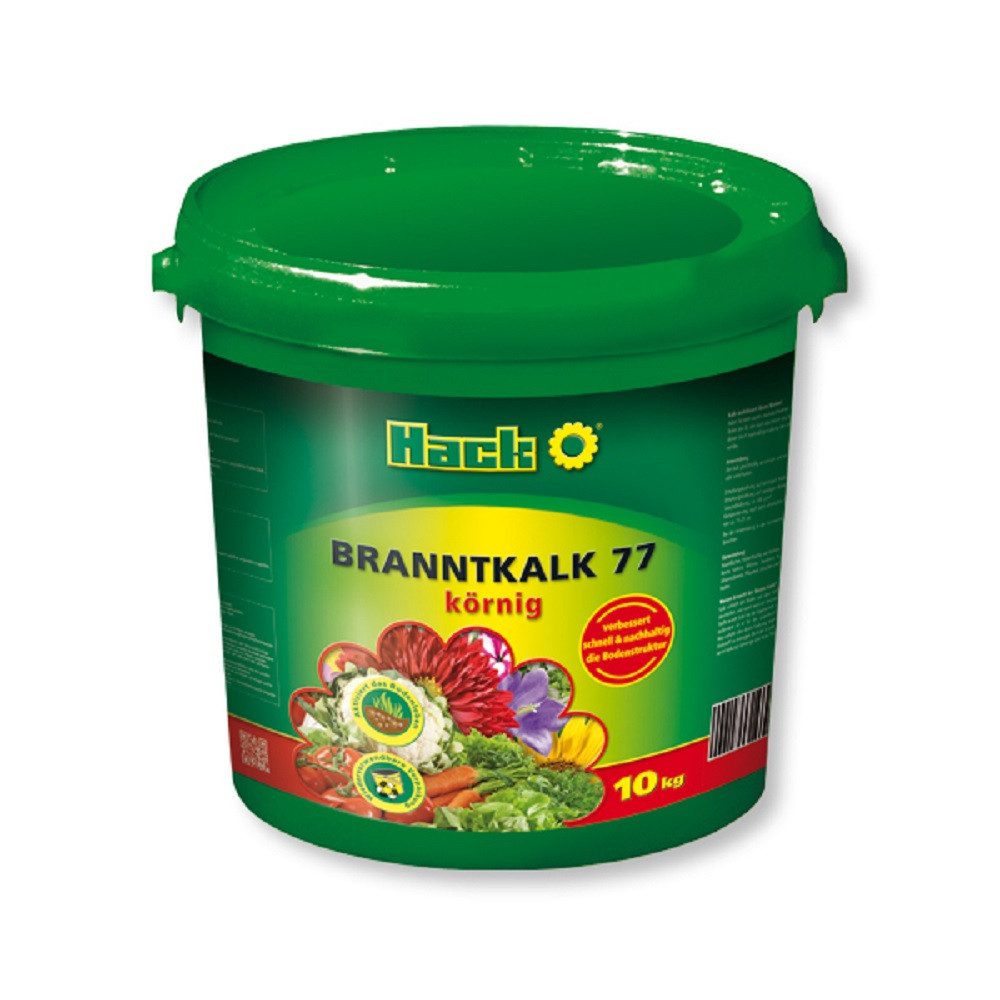 Hack Spezialdünger Hack Branntkalk 10 kg Eimer