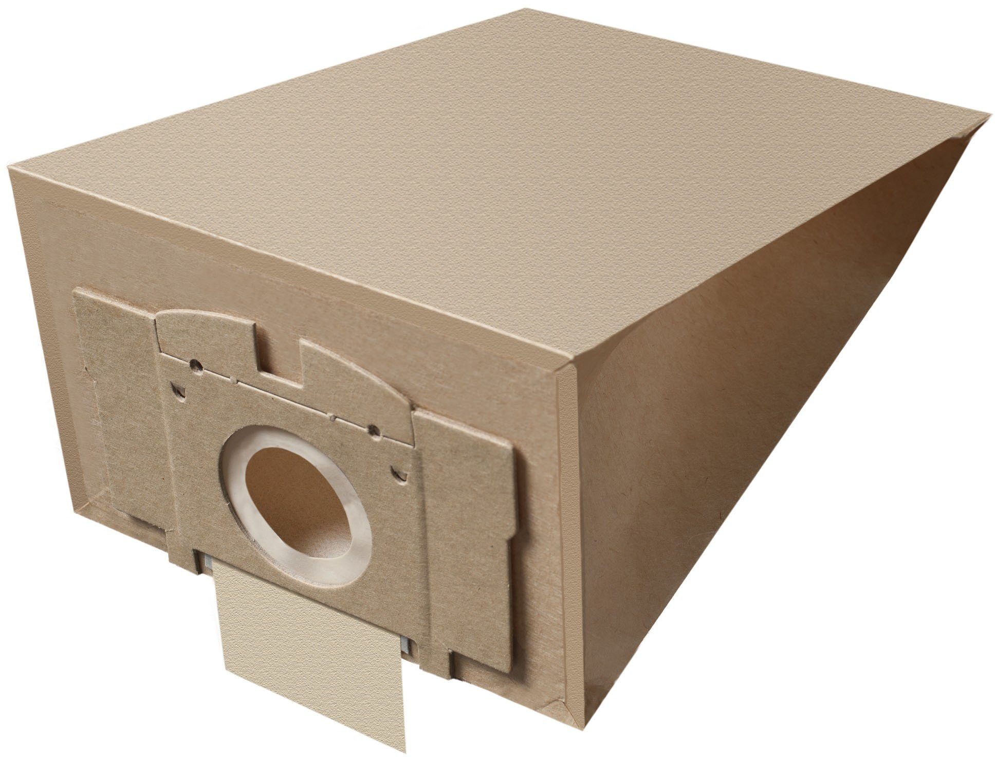 Hanseatic Staubsaugerbeutel 10er- Pack, passend für HANSEATIC Staubsauger Apart 1200-1300, OMEGA Apart HSS 45/x und PRIVILEG, mit Motorschutzfilter, zweilagige Papierstruktur, exakte Passform