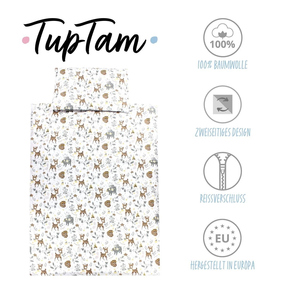 TupTam Kinderbettwäsche TupTam Kinder Bettwäsche Gemustert günstig online kaufen