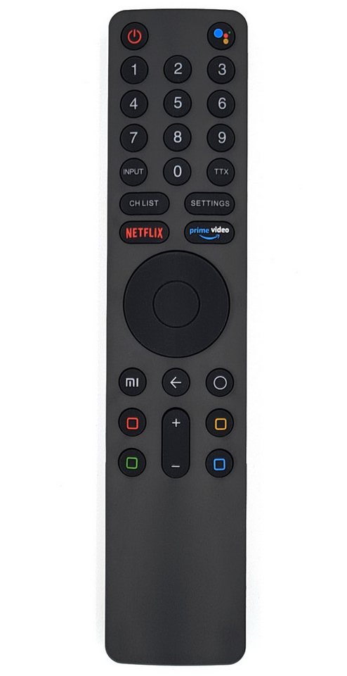 Alltro Ersatz TV Fernbedienung für Xiaomi XMRM-010 / Bluetooth Fernbedienung (Sprachfernbedienung Google Voice Assistant/Netflix PrimeVideo Tasten)