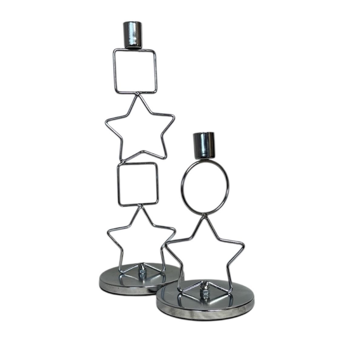 formano Kerzenleuchter Weihnachtskerzenleuchter im modernen Design, aus Metall