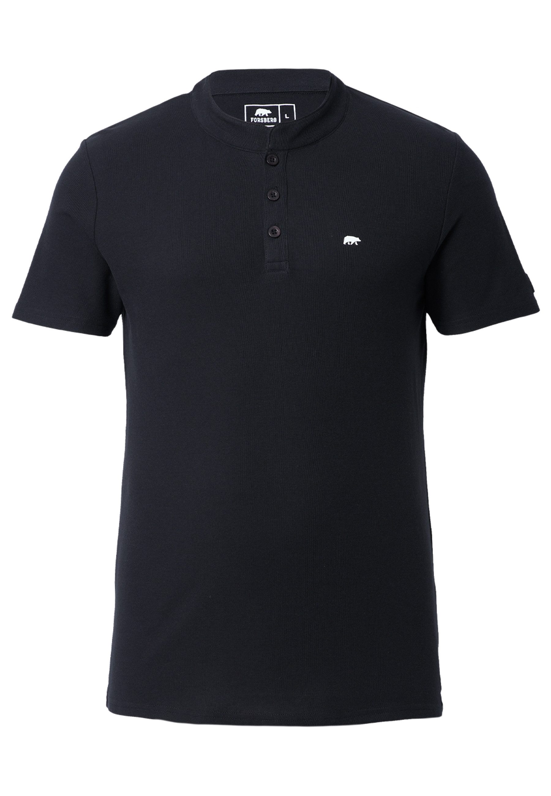 FORSBERG Poloshirt Poloshirt mit Stehkragen günstig online kaufen