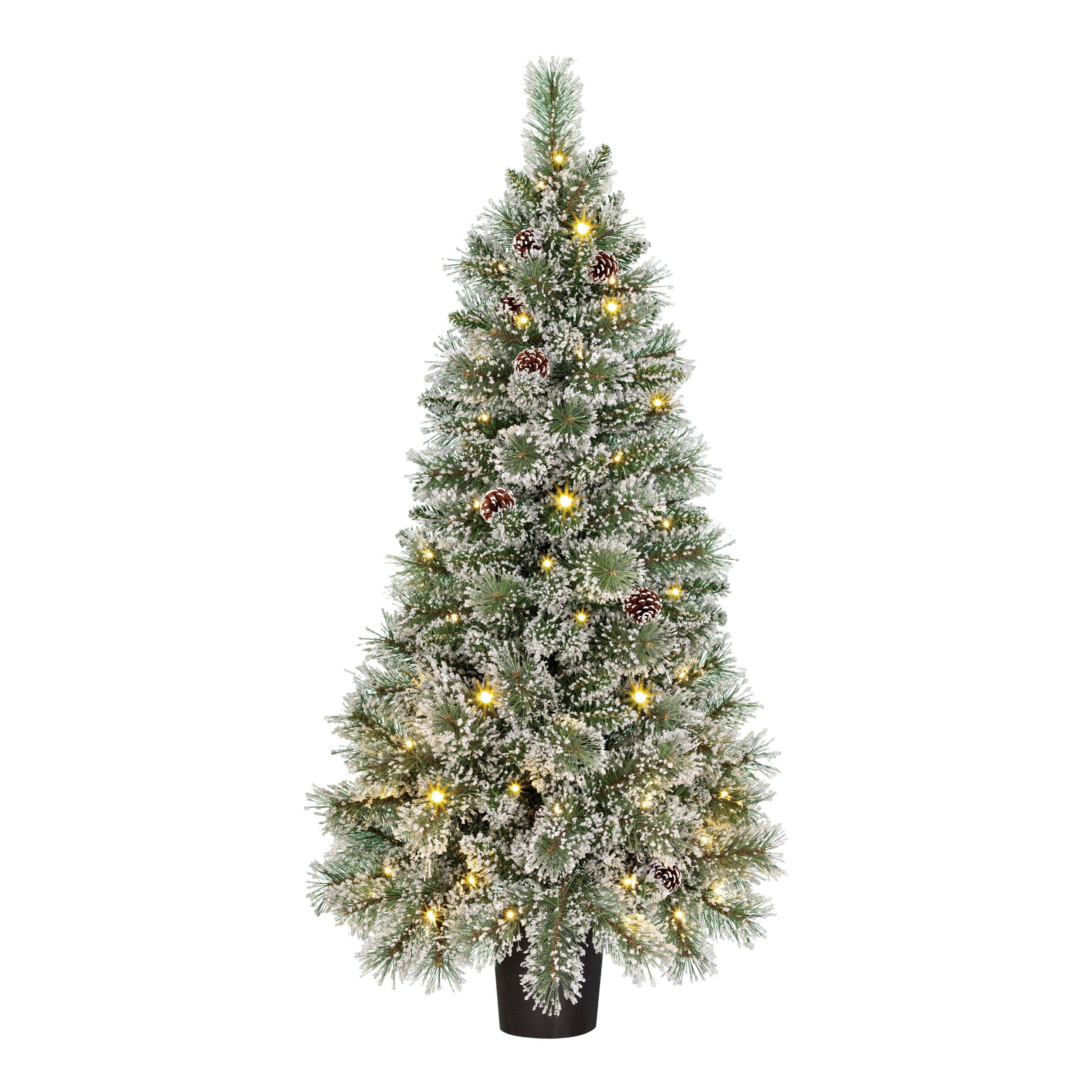 Black Box Trees Künstlicher Weihnachtsbaum Black Box Trees Vandans Weihnachtsbaum led gruen frosted warm weiss 70