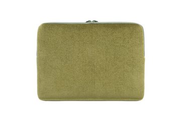 Tucano Laptop-Hülle Tucano Second Skin Velluto - Notebook Sleeve aus Cord und Neopren, Oliv