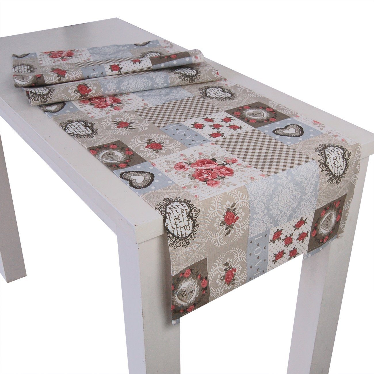 beties Tischdecke Dorfkinder (1-tlg), Tischläufer ca. 40x130 cm Tischband ( günstig online kaufen