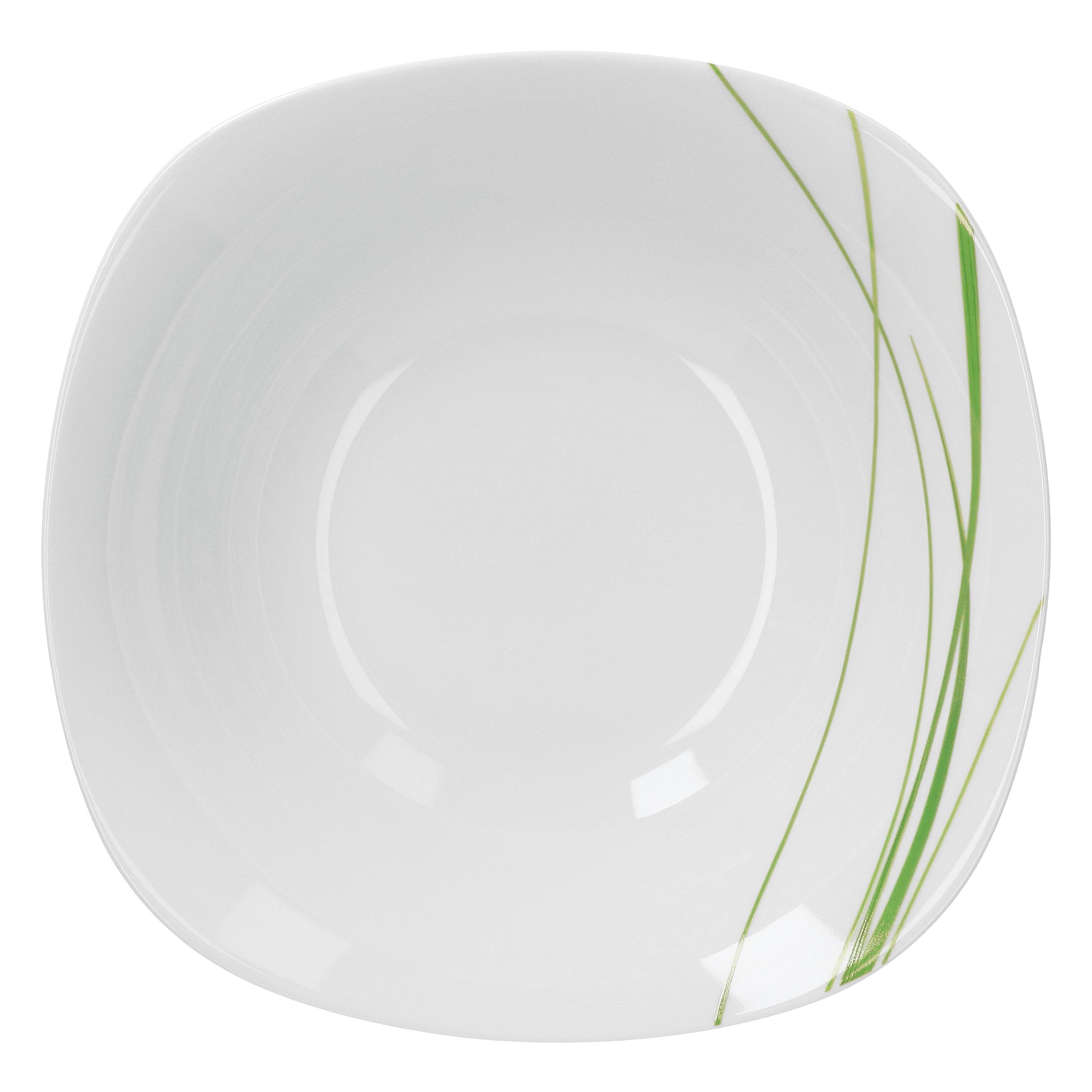 van Well Servierschale Servierschale Bali 1.25L Buffet-Schale Servierteller Dessert, Porzellan