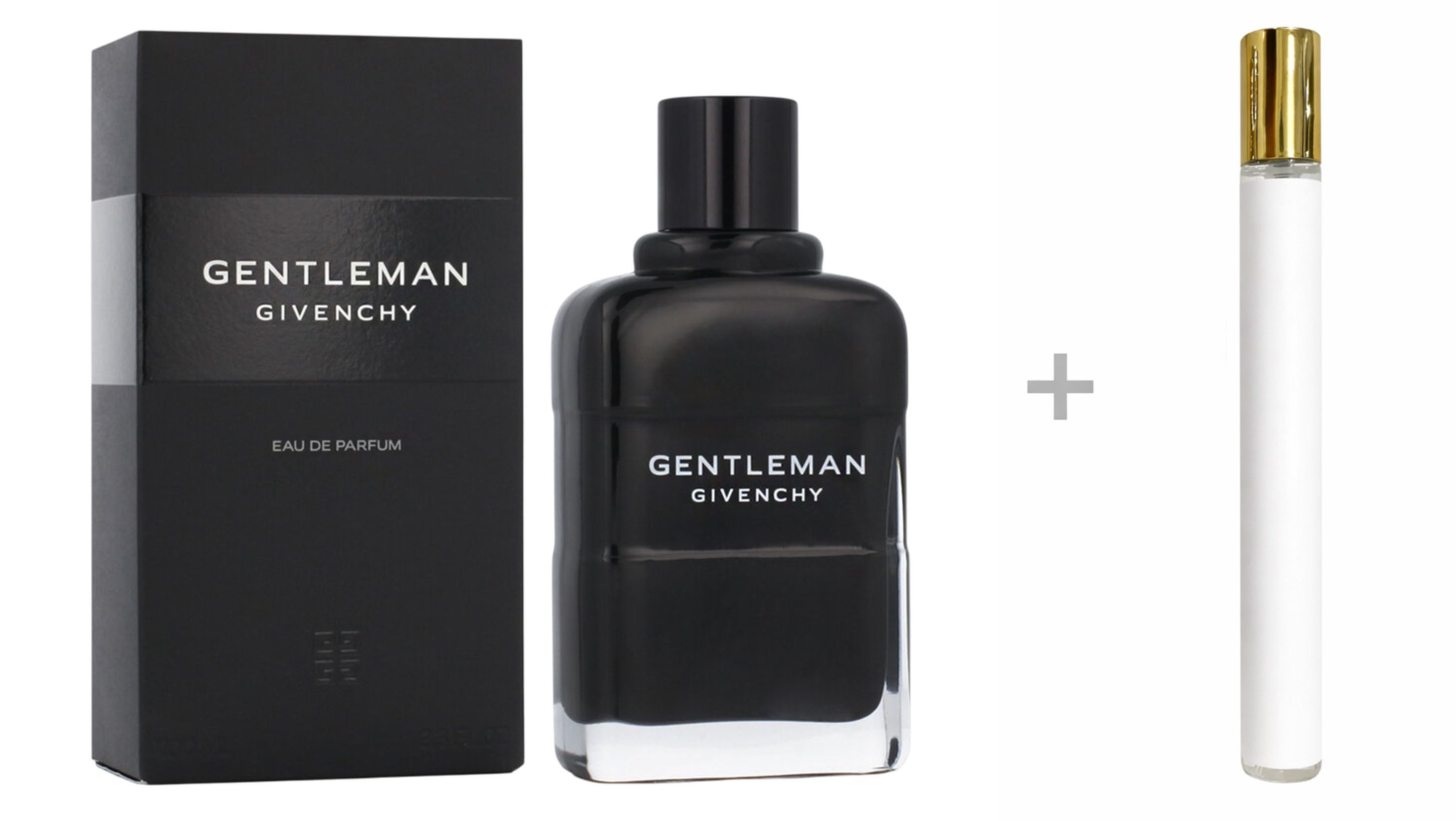 GIVENCHY Gentleman Eau de Parfum (EDP) Herren Spray, Warm-würzig-holziger Duft mit Pfeffer und Vanille - mit Reiseduft