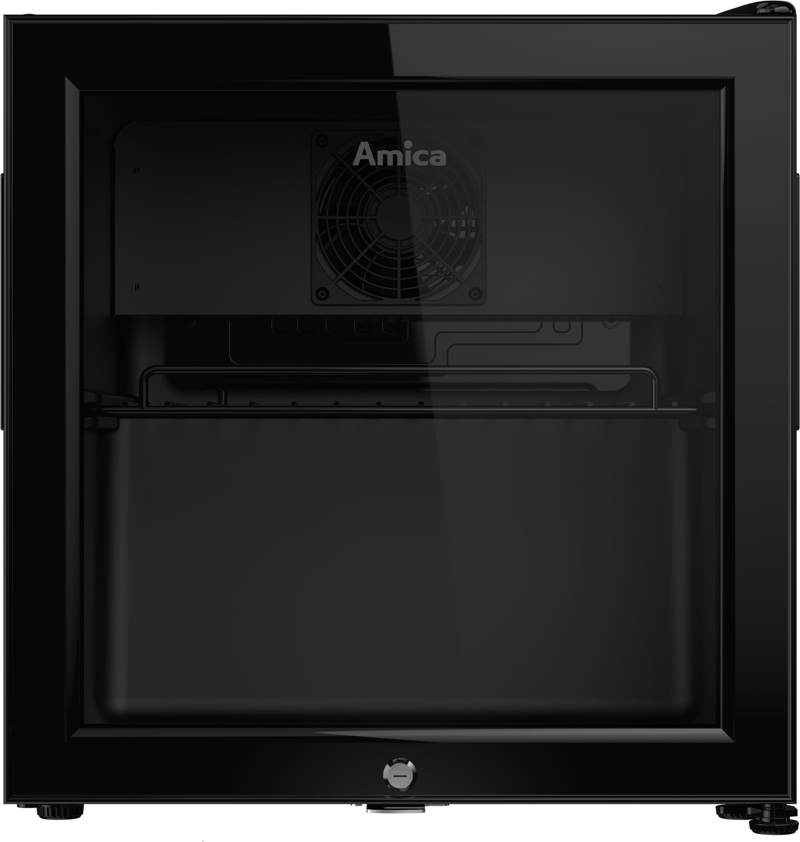 Amica Getränkekühlschrank FK 341 150 S, 53 cm hoch, 50 cm breit, perfekte Kühlung dank professioneller Ausstattung