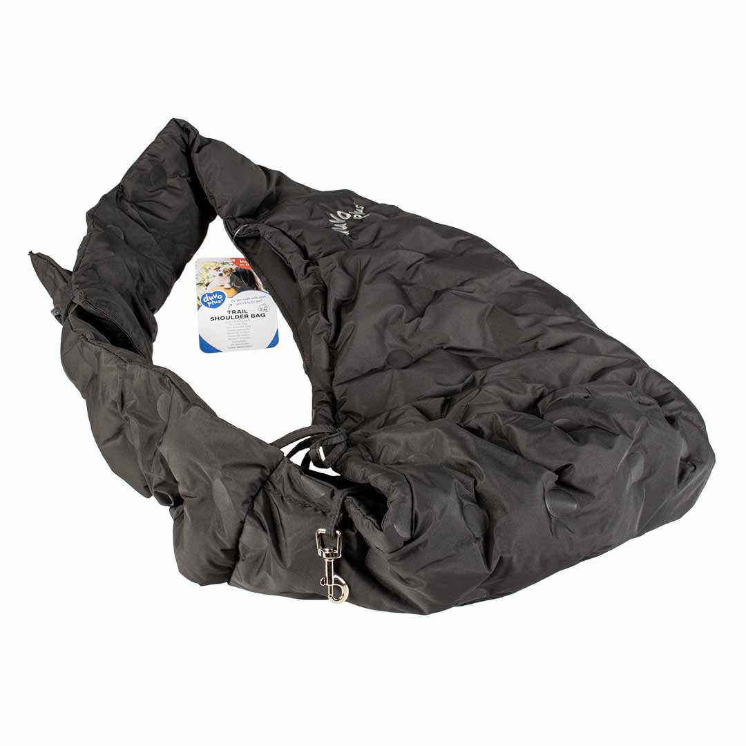 DUVO+ Tiertransporttasche Duvoplus Fronttasche Trail - schwarz von DUVO+