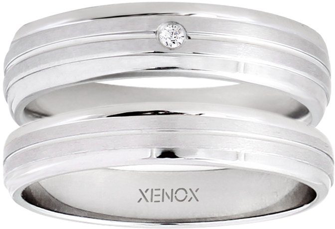XENOX Partnerring »Xenox & Friends, X2547, X2548«, wahlweise mit oder ohne  Zirkonia online kaufen | OTTO