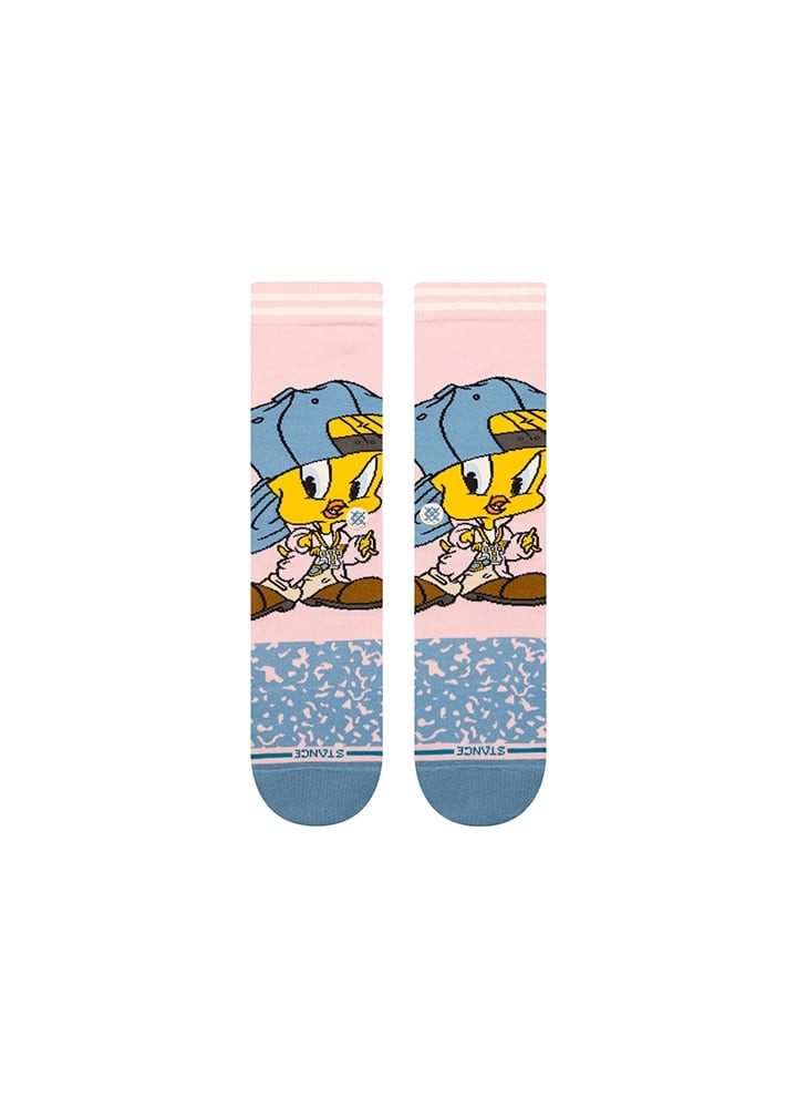Stance Socken Tagessocke Crew Tweety pink günstig online kaufen