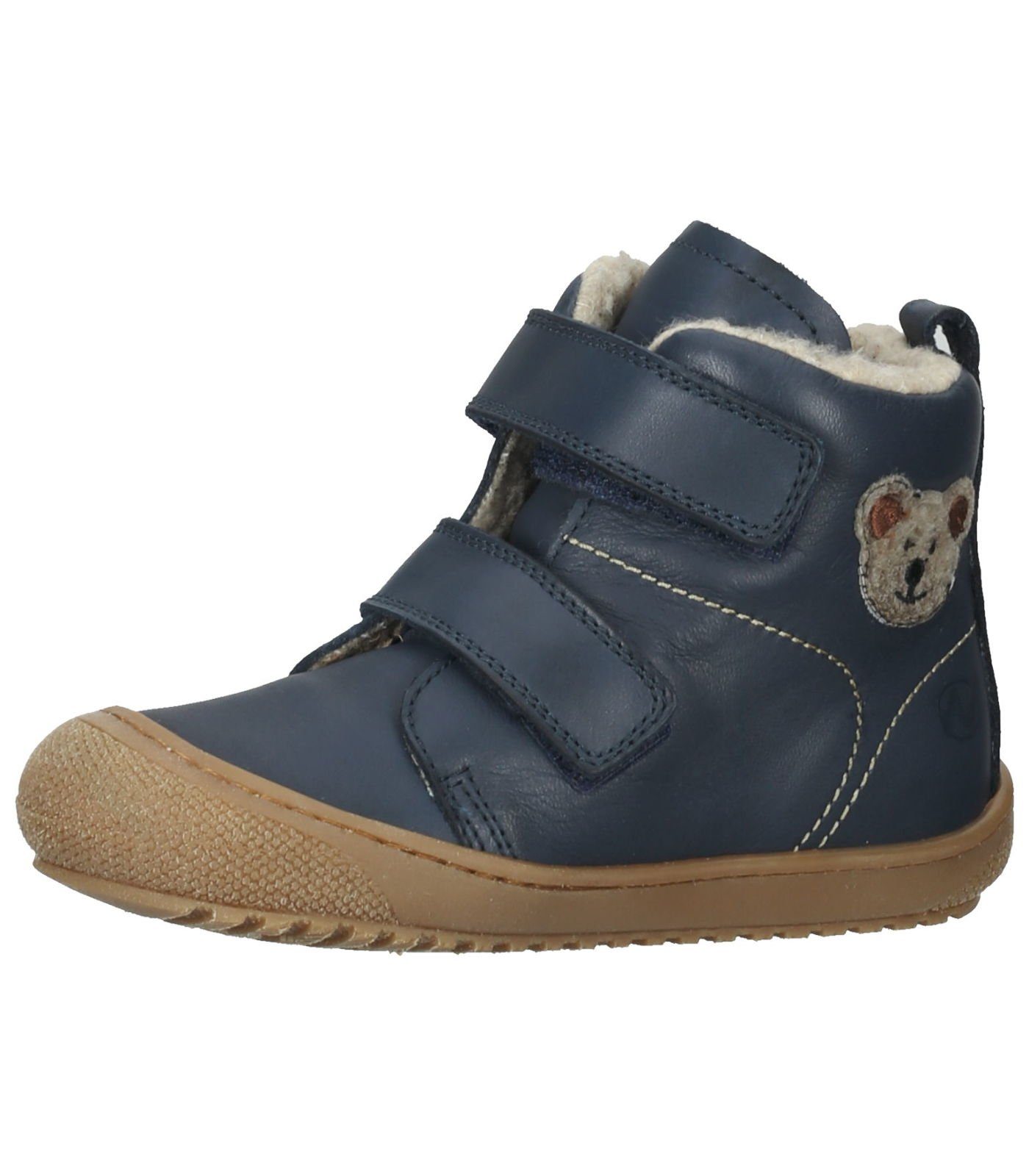 Naturino Halbschuhe Nappaleder Klettschuh Blau