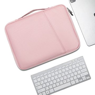 FELIXLEO Tablet-Hülle Tablet Sleeve Tasche 10.9-11 Zoll Kompatibel mit iPad, Rosa