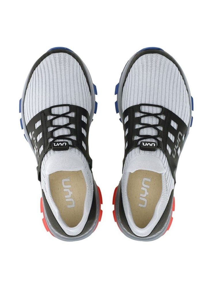 UYN Wander Lite (nahtlos, leicht, wasserdicht) silber Herren Laufschuh