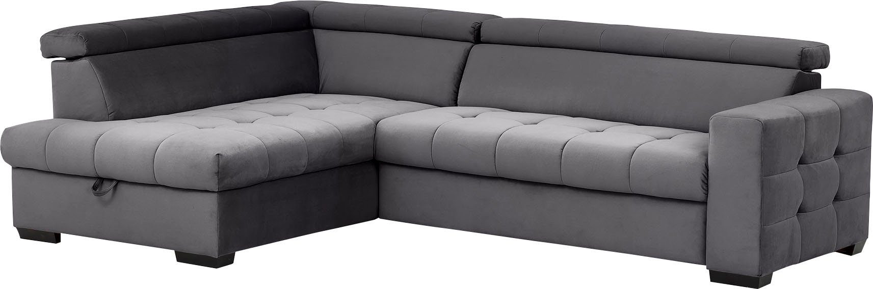 exxpo - mit sofa Bettkasten Steppung Otusso, fashion und Wahlweise im Ecksofa Sitzbereich, Bettfunktion