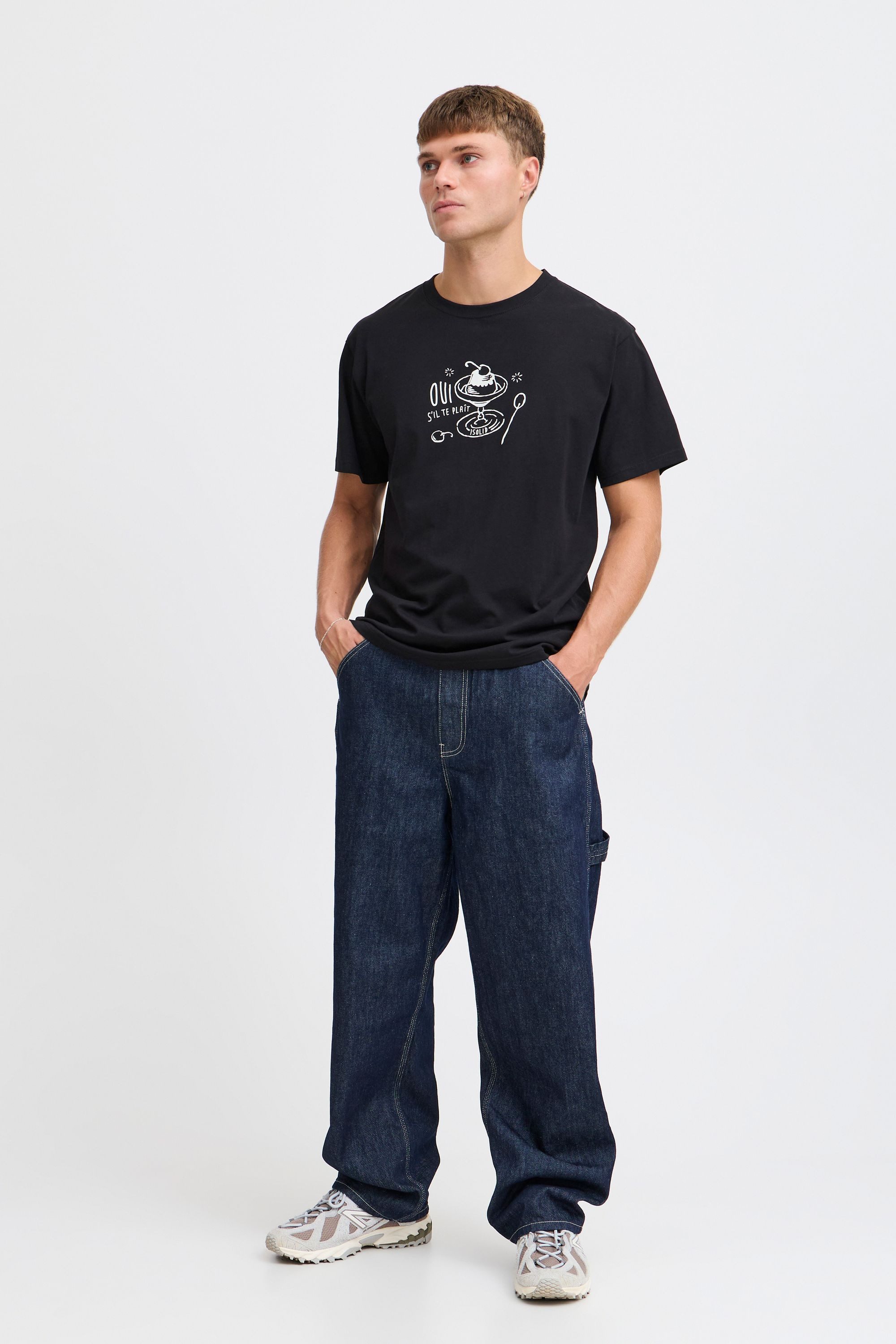 !Solid T-Shirt SDNolan Lässiges T-Shirt mit Print