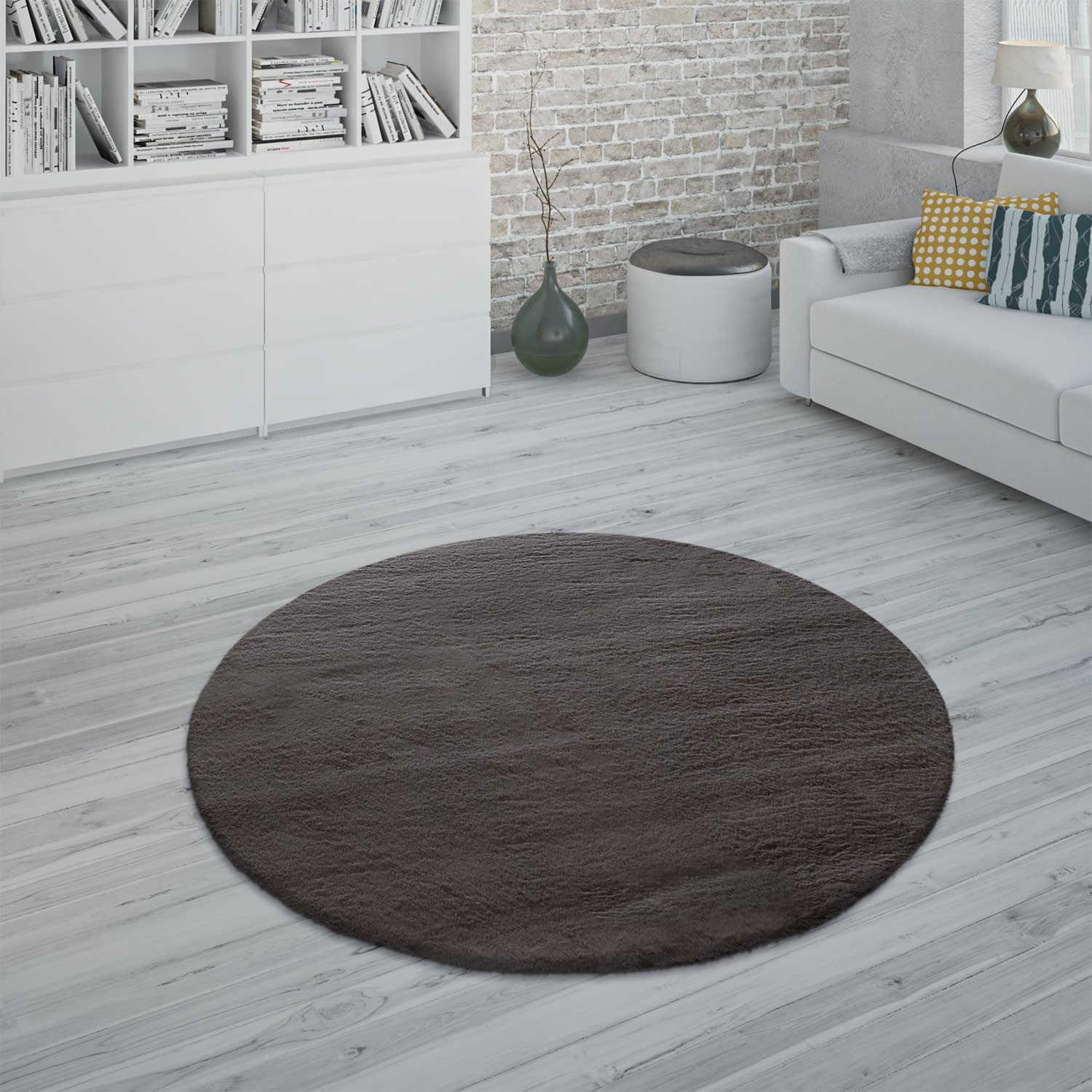 TT Home Teppich, Rund, Höhe: 26 günstig online kaufen