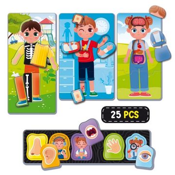 suebidou Lernspielzeug Montessori Aktivitätsspiel - Doktor Lernspiel für Kinder