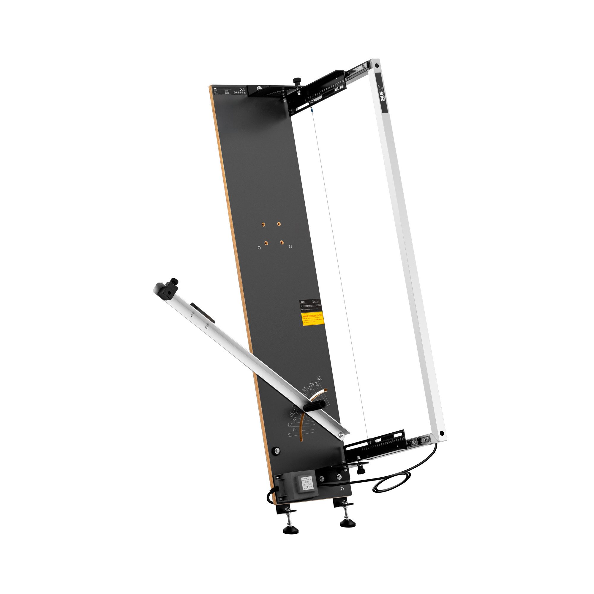 MSW Heißdrahtschneider Styroporschneider Styroporschneidegerät Standfuß 160 W 1070 mm / 350, 230 V - 50 in V