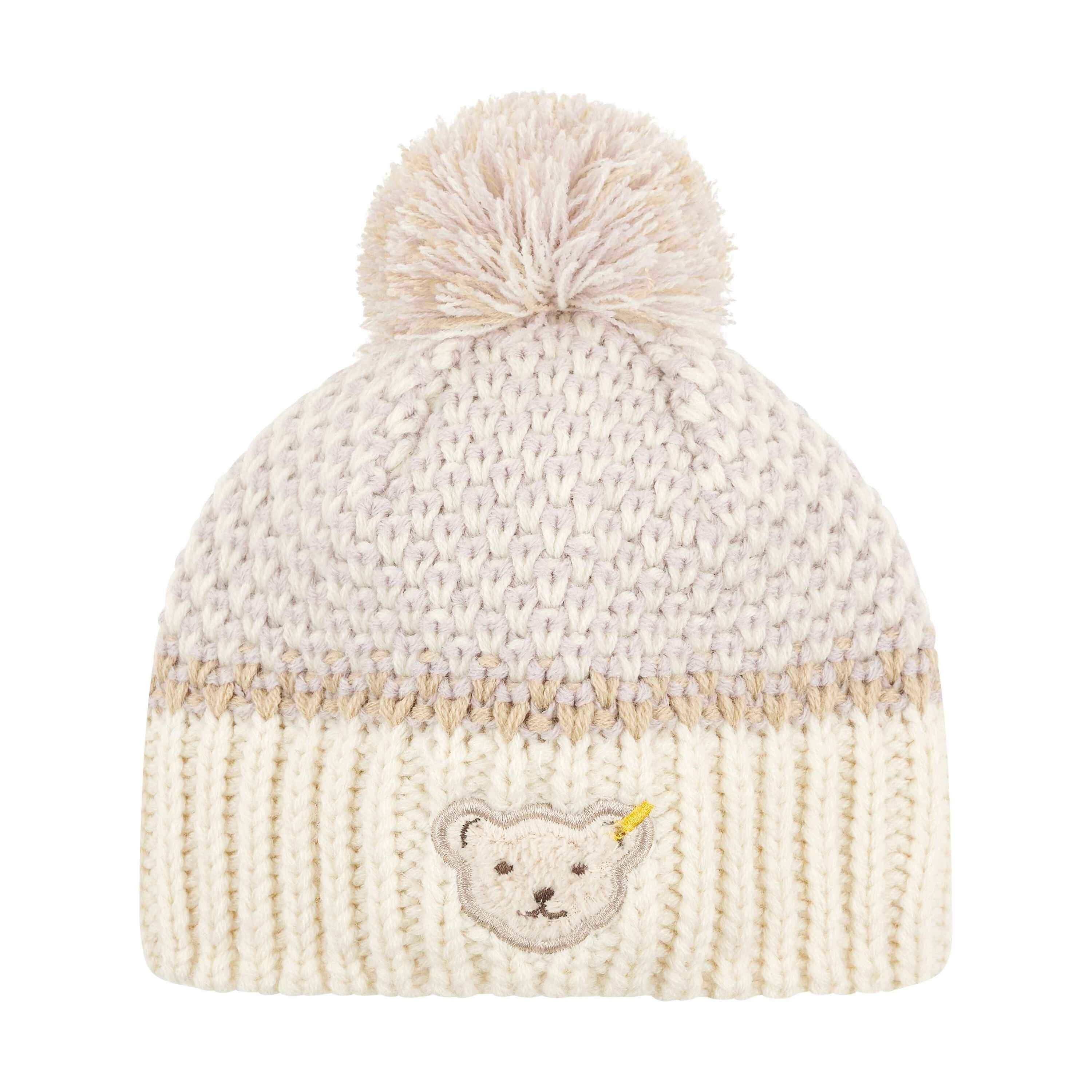 Steiff Strickmütze Mütze Bohemian, gefüttert