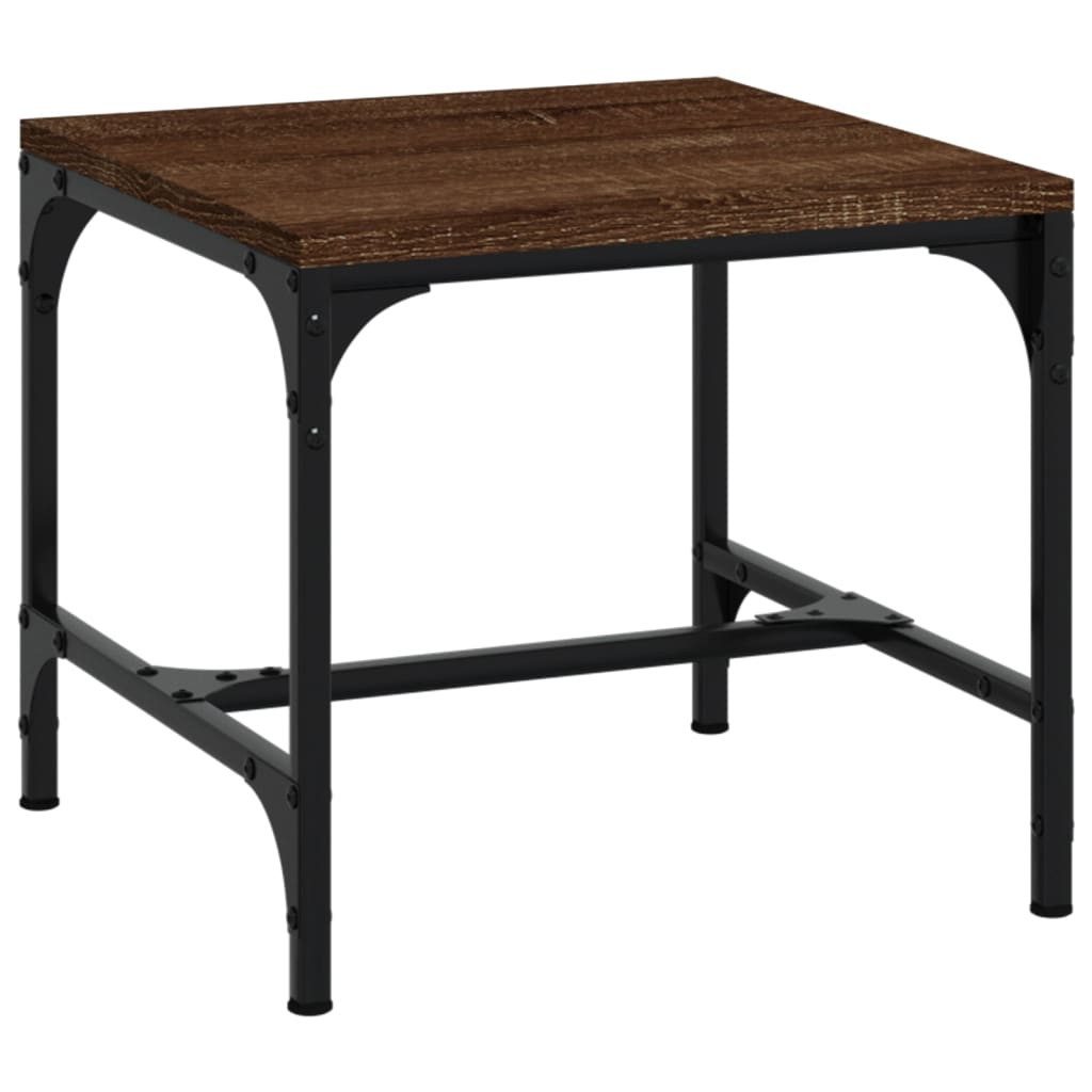 vidaXL Ablagetisch, Couchtisch Braun Eichen-Optik 50x50x35 günstig online kaufen