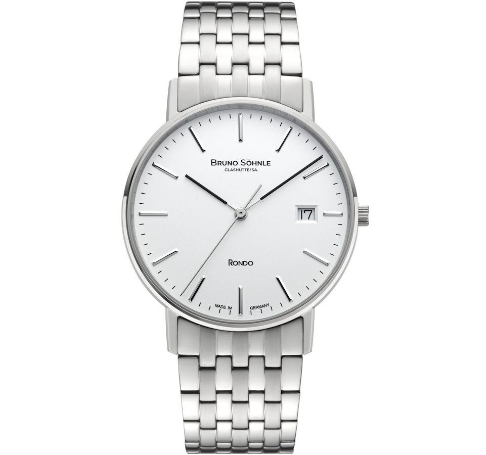 BRUNO SÖHNLE Quarzuhr Herrenuhr Glashütte Bruno Söhnle Rondo