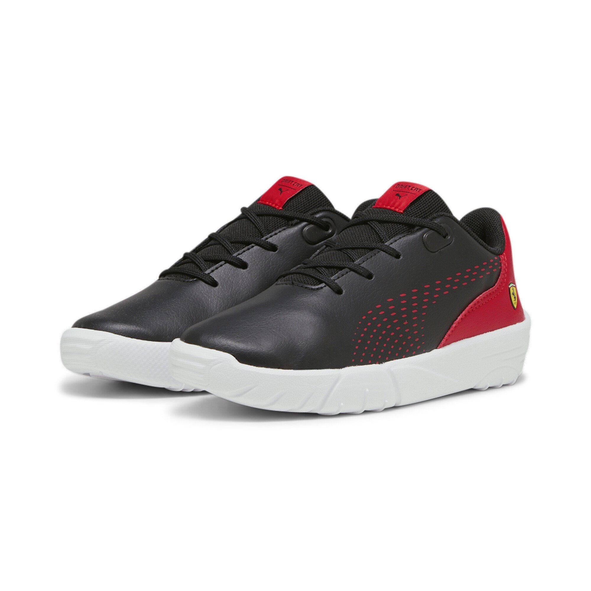 PUMA Scuderia Ferrari Drift Cat Decima Motorsportschuhe Sneaker Black Rosso Corsa White Red