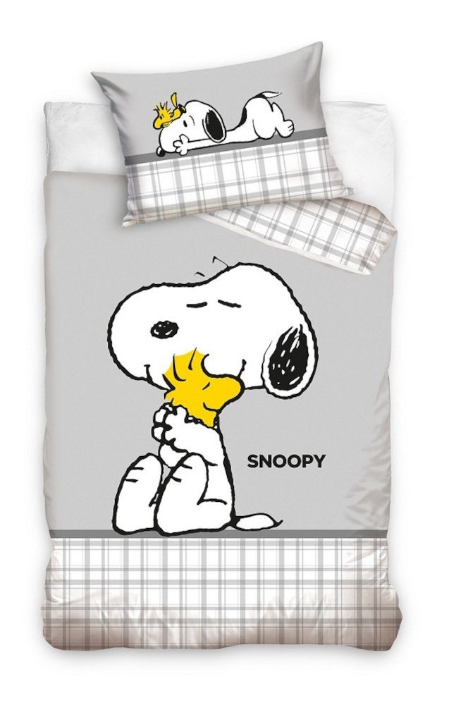 Babybettwäsche Snoopy Peanuts Babybettwäsche 100 x 135 cm, Snoopy