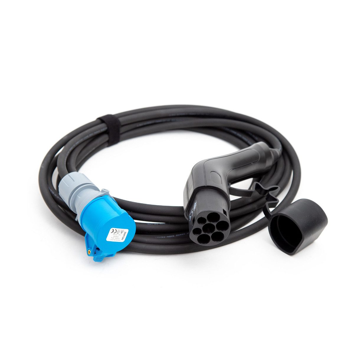 Platinet EV_T2CEE7M Elektroauto-Ladegerät (16000 mA, Einzelprodukt, Nutzt Typ 2 Ladesäulen als Stromquelle für Camper)