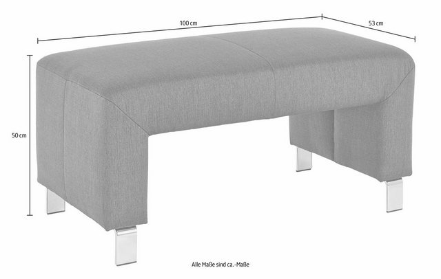 exxpo sofa fashion Polsterhocker, Breite 100 cm  - Onlineshop Otto