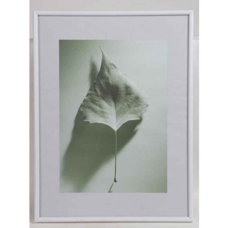 BURI Bilderrahmen Bilderrahmen 30x40cm weiß aus Kunststoff Fotos zum Aufhängen Wanddeko