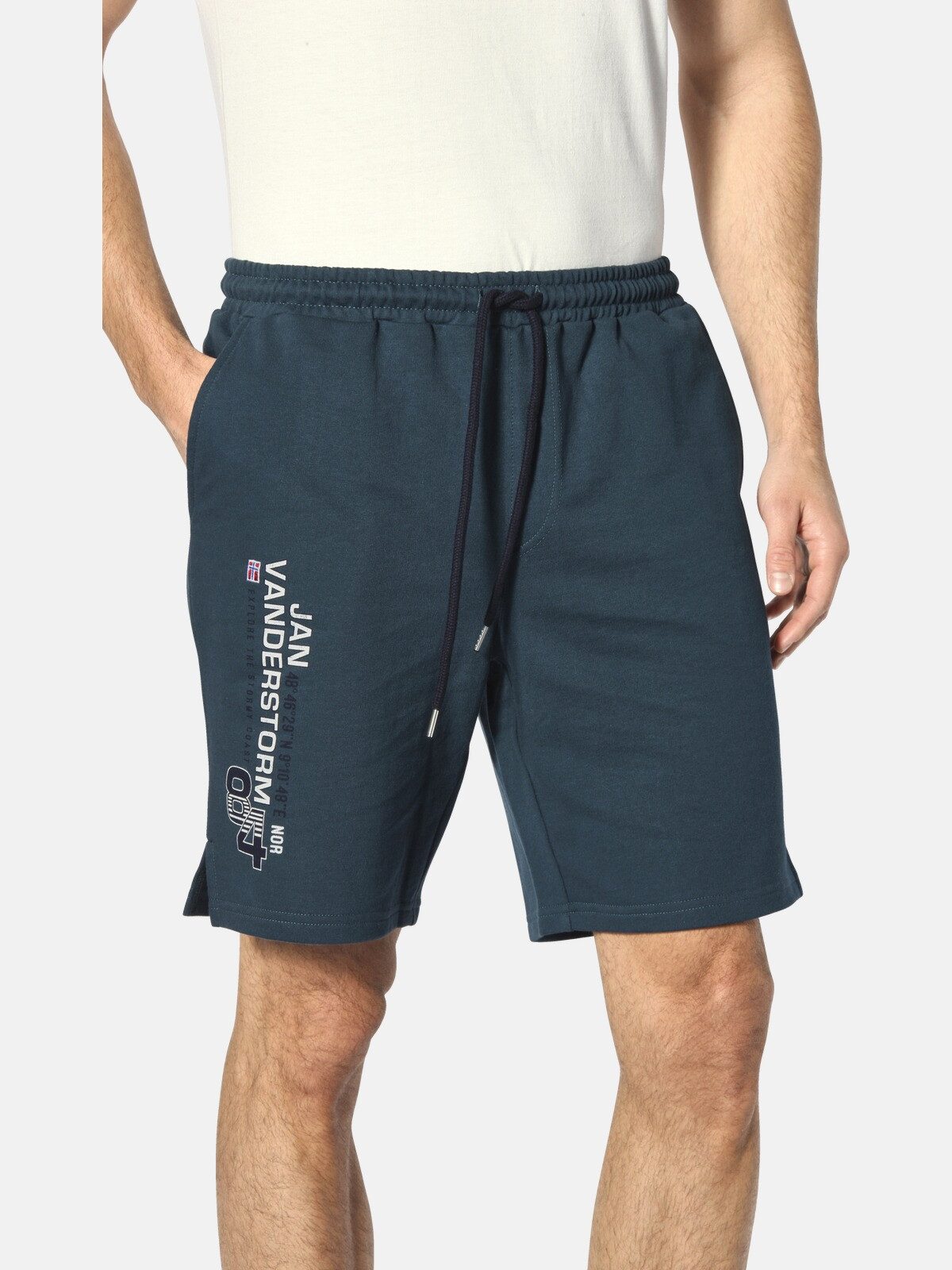 Jan Vanderstorm Jogginghose PERMARSEN mit stylischem Druck günstig online kaufen