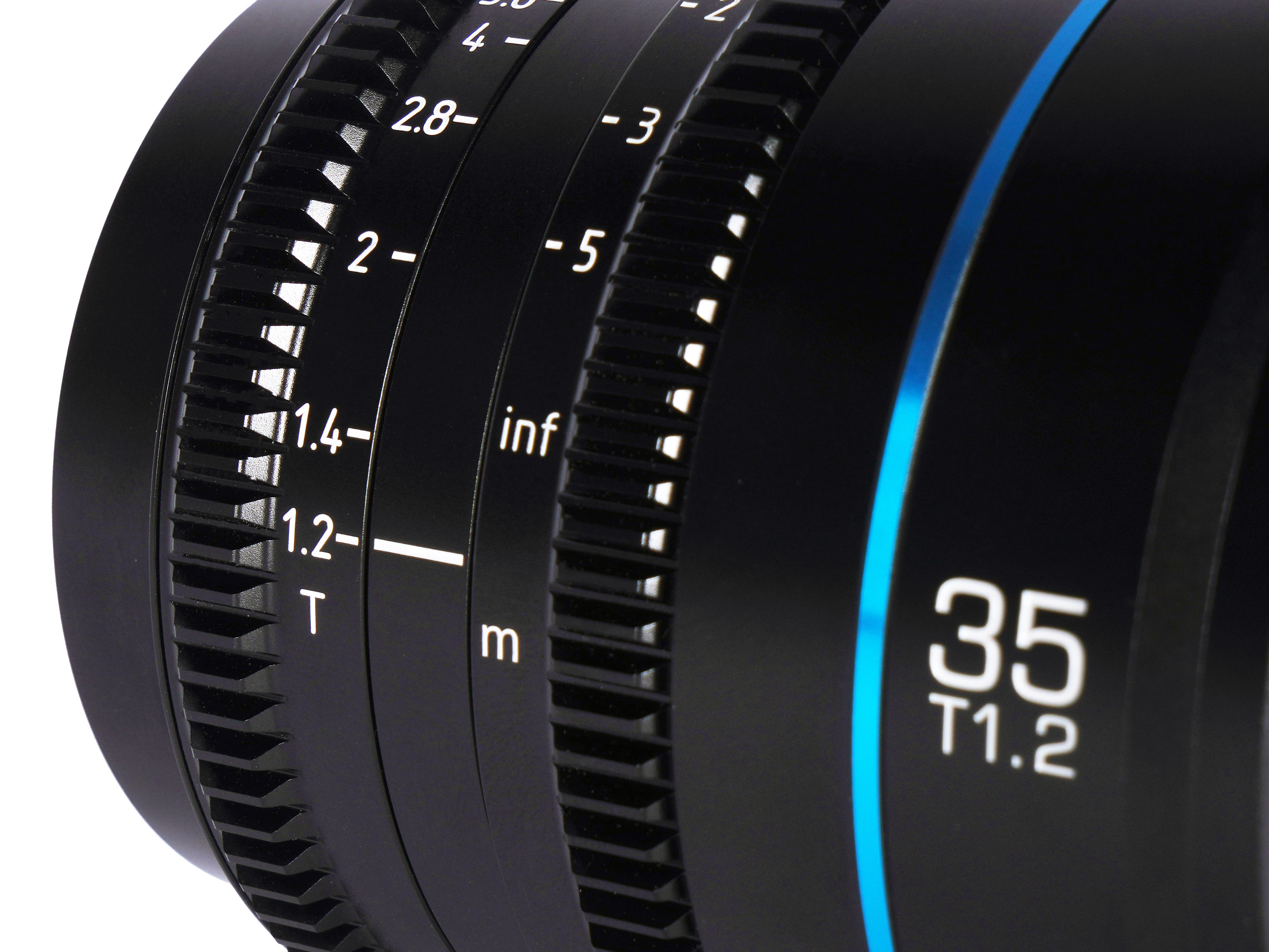 SIRUI Night Walker 35mm Objektiv, (T1.2 S35 Cine Objektiv E/X/RF/MFT/L-Mount)