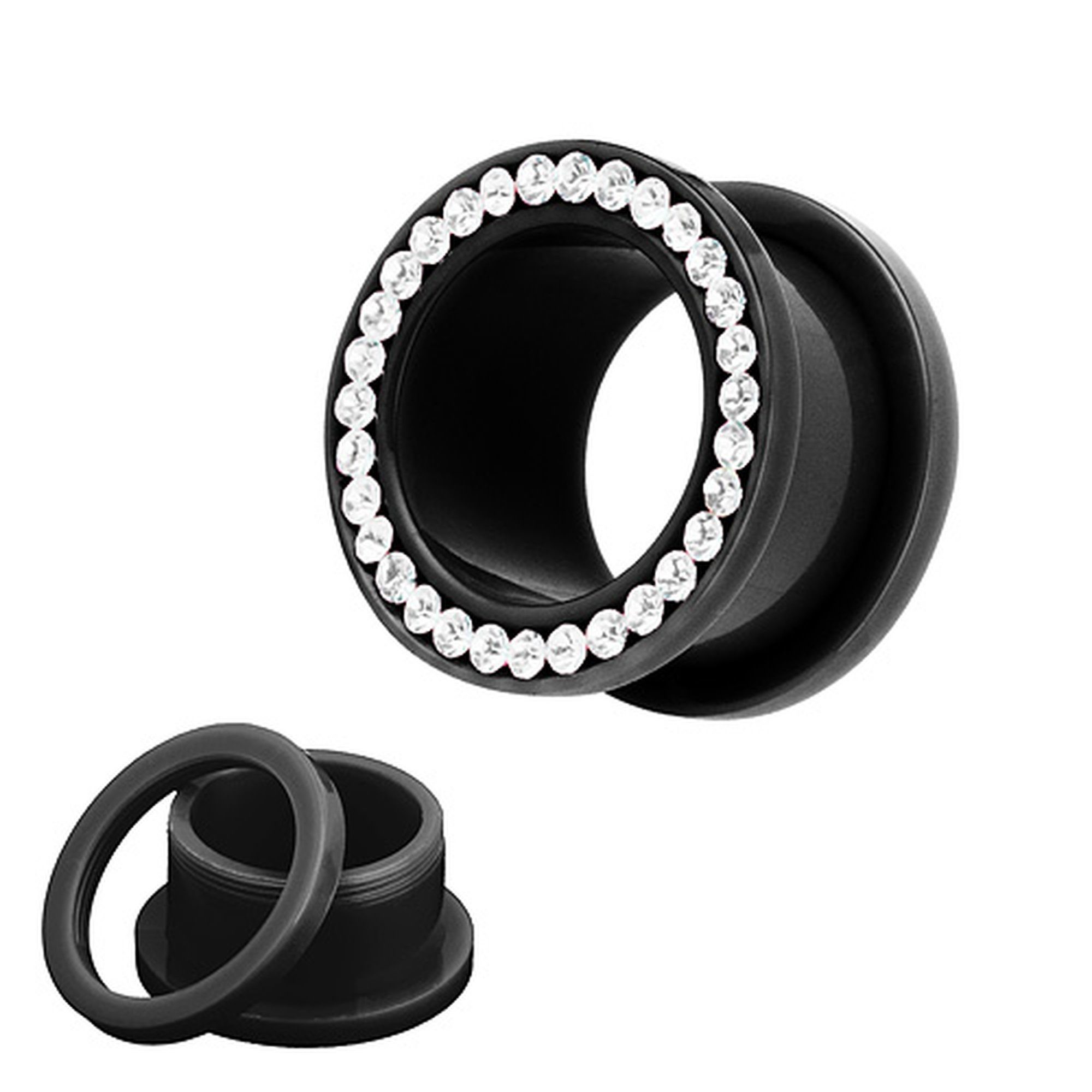 Taffstyle Plug Piercing Bunt Schraub klaren günstig online kaufen