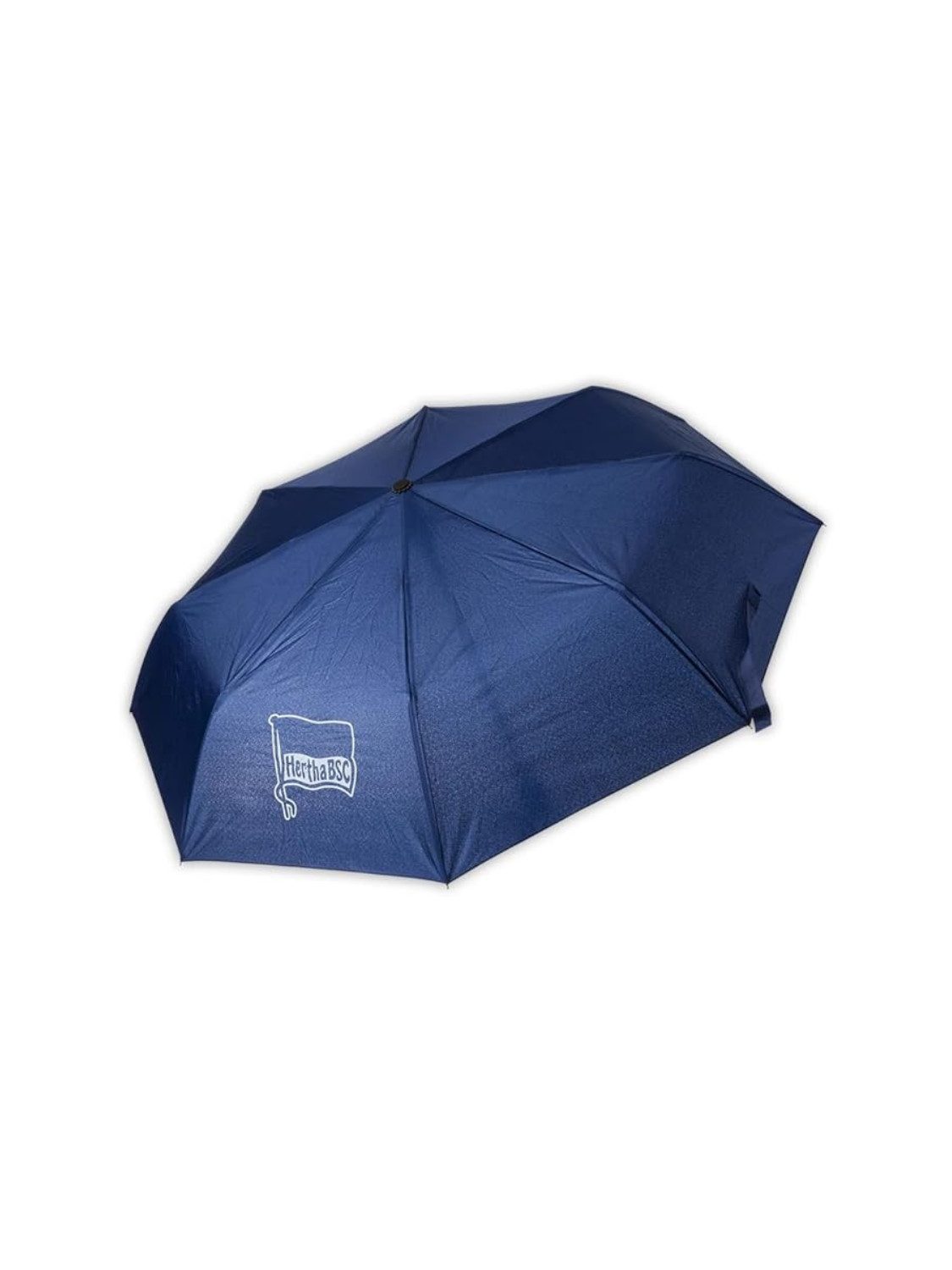 Hertha BSC Berlin Taschenregenschirm Hertha BSC Regenschirm Fahne Navy – Bild 2 von 3