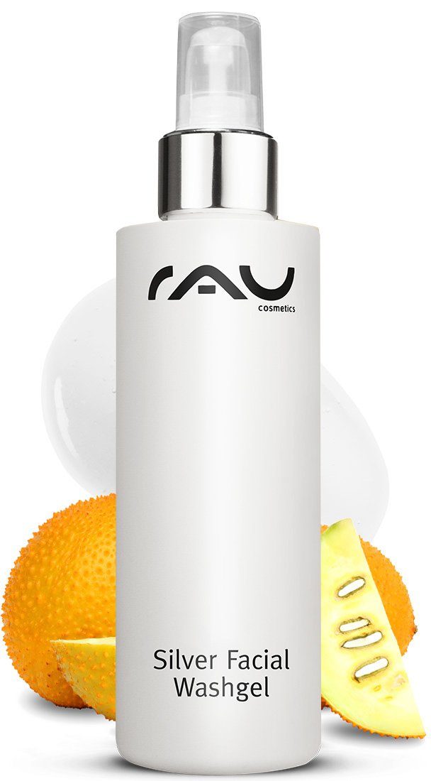 RAU mit Haut, Gesichtsreinigung Washgel unreine Mikrobsilber mit und für Silber Silver Gesichtsreinigungsgel Facial Cosmetics Salicylsäure