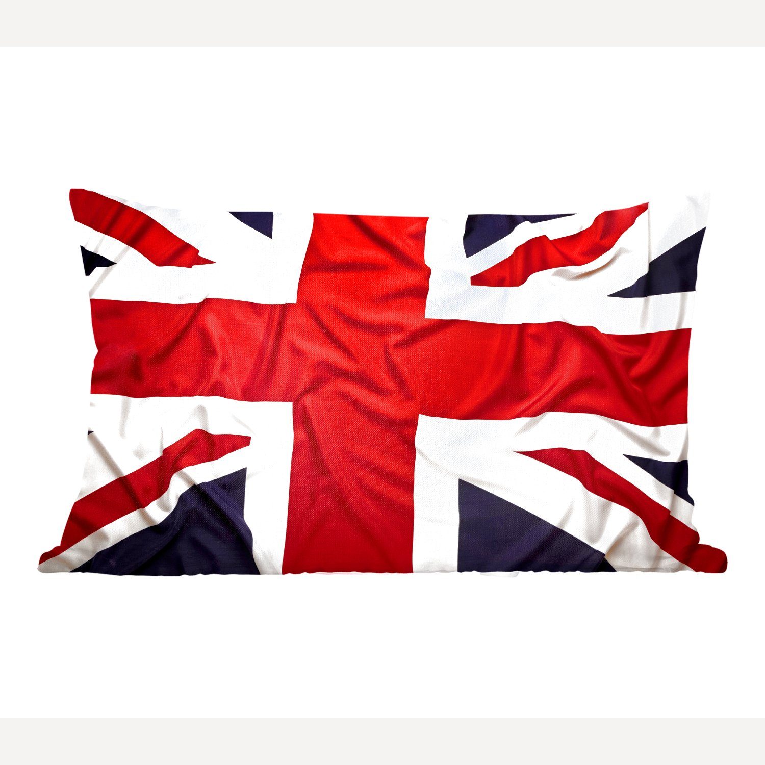MuchoWow Dekokissen Die Flagge Großbritanniens, Wohzimmer Dekoration, Zierkissen, Dekokissen mit Füllung, Schlafzimmer