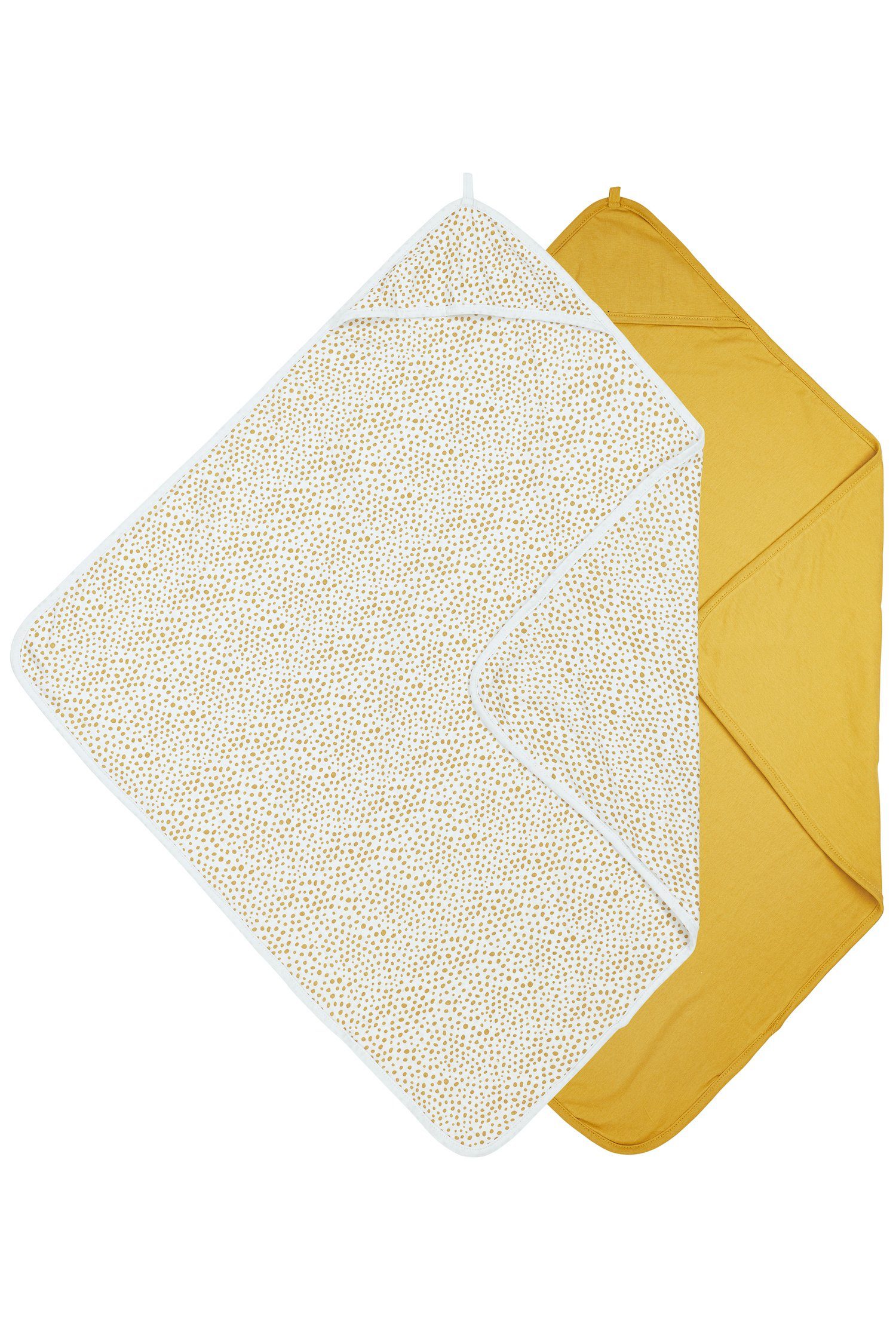 Meyco Baby Kapuzenhandtuch Cheetah, Uni Honey günstig online kaufen