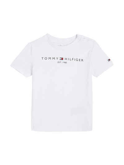 Tommy Hilfiger Rundhalsshirt BABY ESSENTIAL TEE S/S mit Tommy Hilfiger Logo-Schriftzug