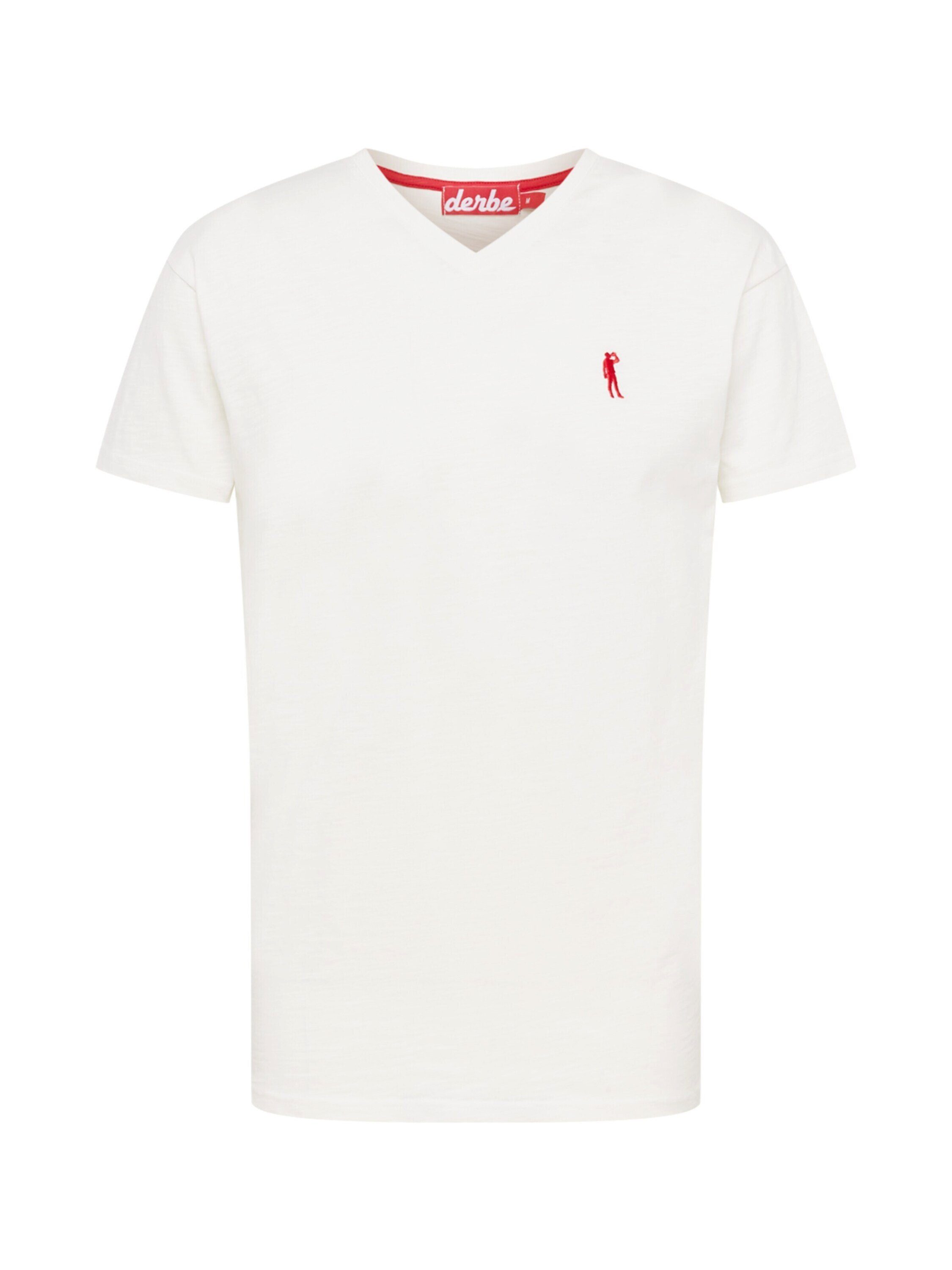 Derbe T-Shirt (1-tlg) off-white