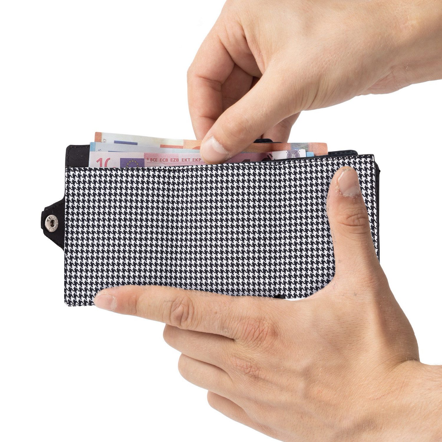 Slimpuro Geldbörse ZNAP Wallet (Set), Portemonnaie RFID-Schutz Bankkarten Geldscheine Münzen Damen Herren