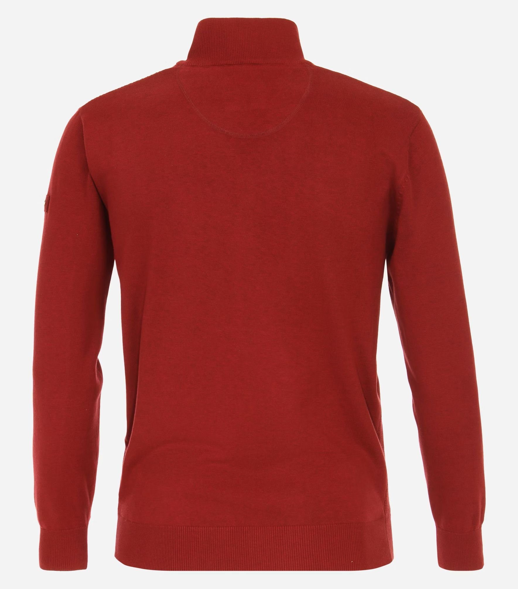 Redmond Reißverschluss Troyer Rot(58) Sweatshirt